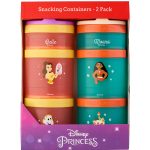 Whiskware Disney Princess Combo Snack Pack Lunch Set (Belle & Moana)