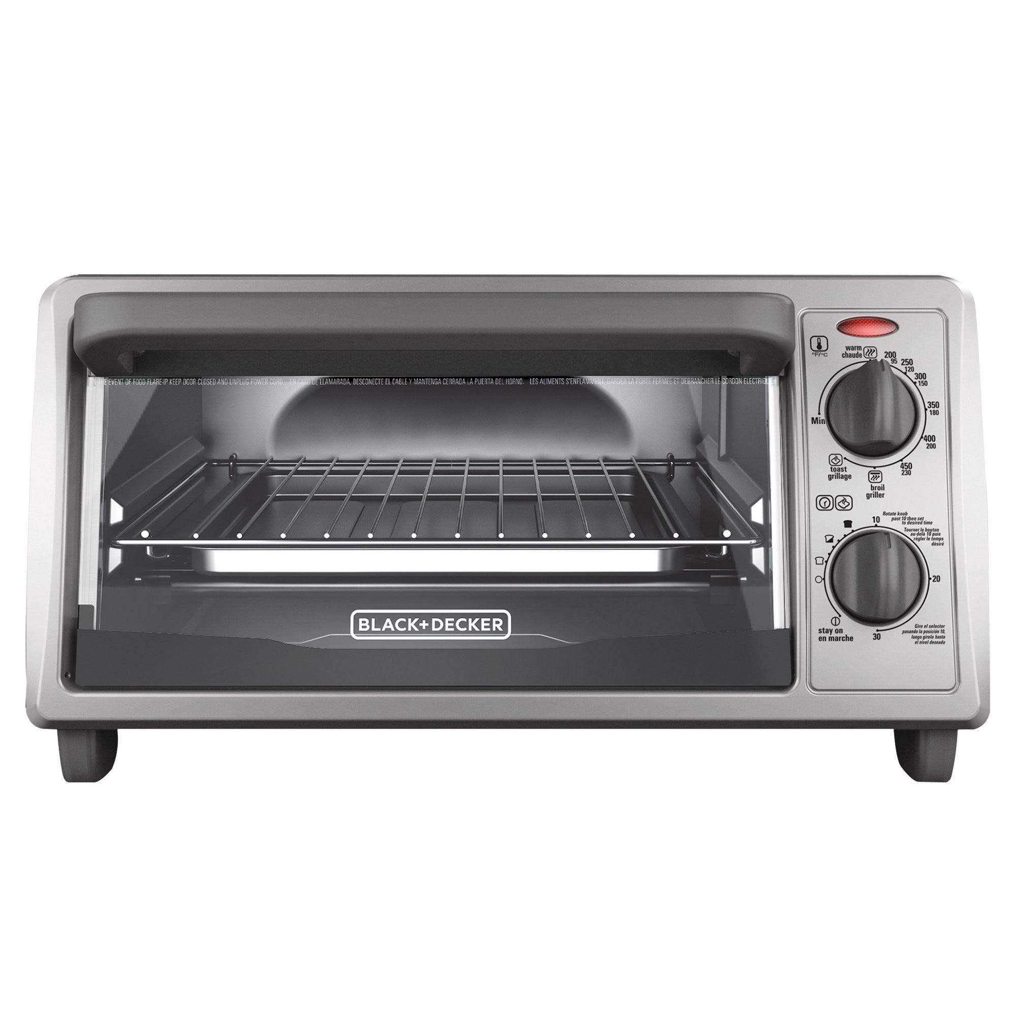 d253c8ce1074388124f589baaac3a0fd5031306d4b2e520c80bcf938dff6e517.jpg Black & Decker TO1322SBD 4-Slice Toaster Oven - Image 1