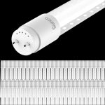 Sunco Lighting (Official Site): T8 LED Tube, Clear, Bypass, 18W, 50 Pack / 5000K