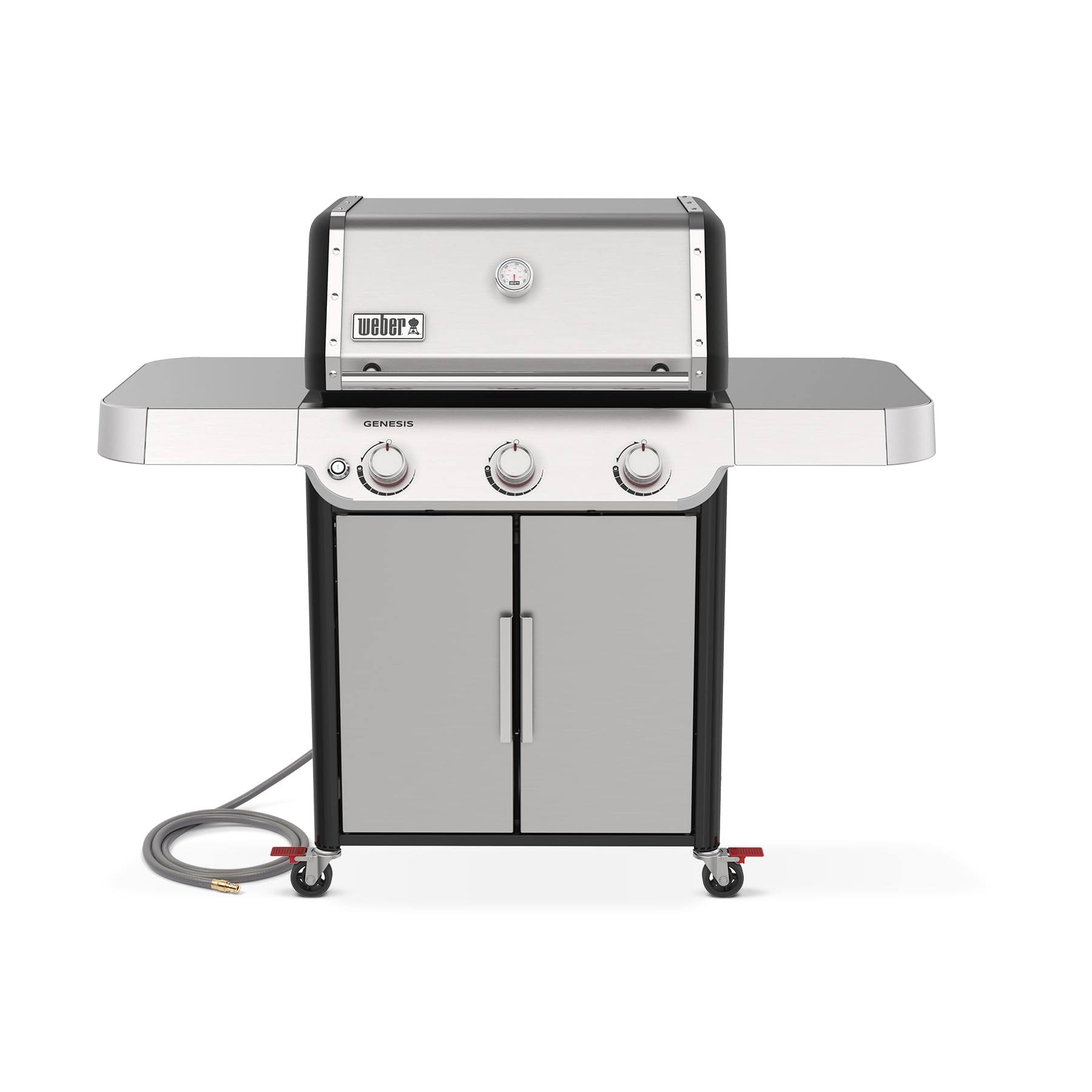 d2b76cbe2edf192e0418c562043a6b2b2254dd083ce662c96e81028f9bf76fba.jpg Weber - Genesis S-315 Natural Gas Grill - Stainless Steel - Image 1