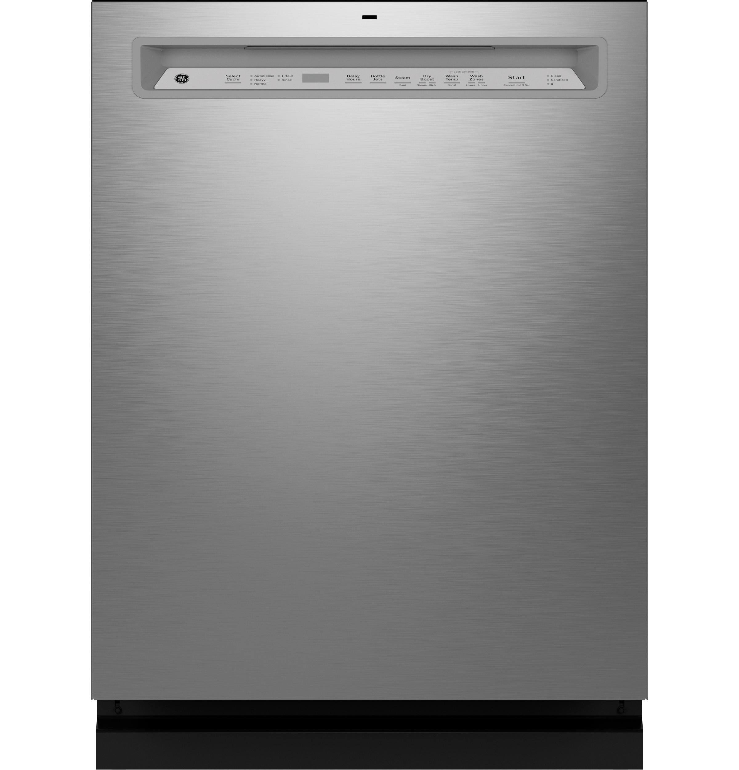 d2c52bd01b7e3b79ea6545355e487758f75fb10c0e9b69186cfca1def74aa6d4.jpg GE GDF650SYVFS Front Control with Stainless Steel Interior Dishwasher with Sanitize Cycle - Image 1
