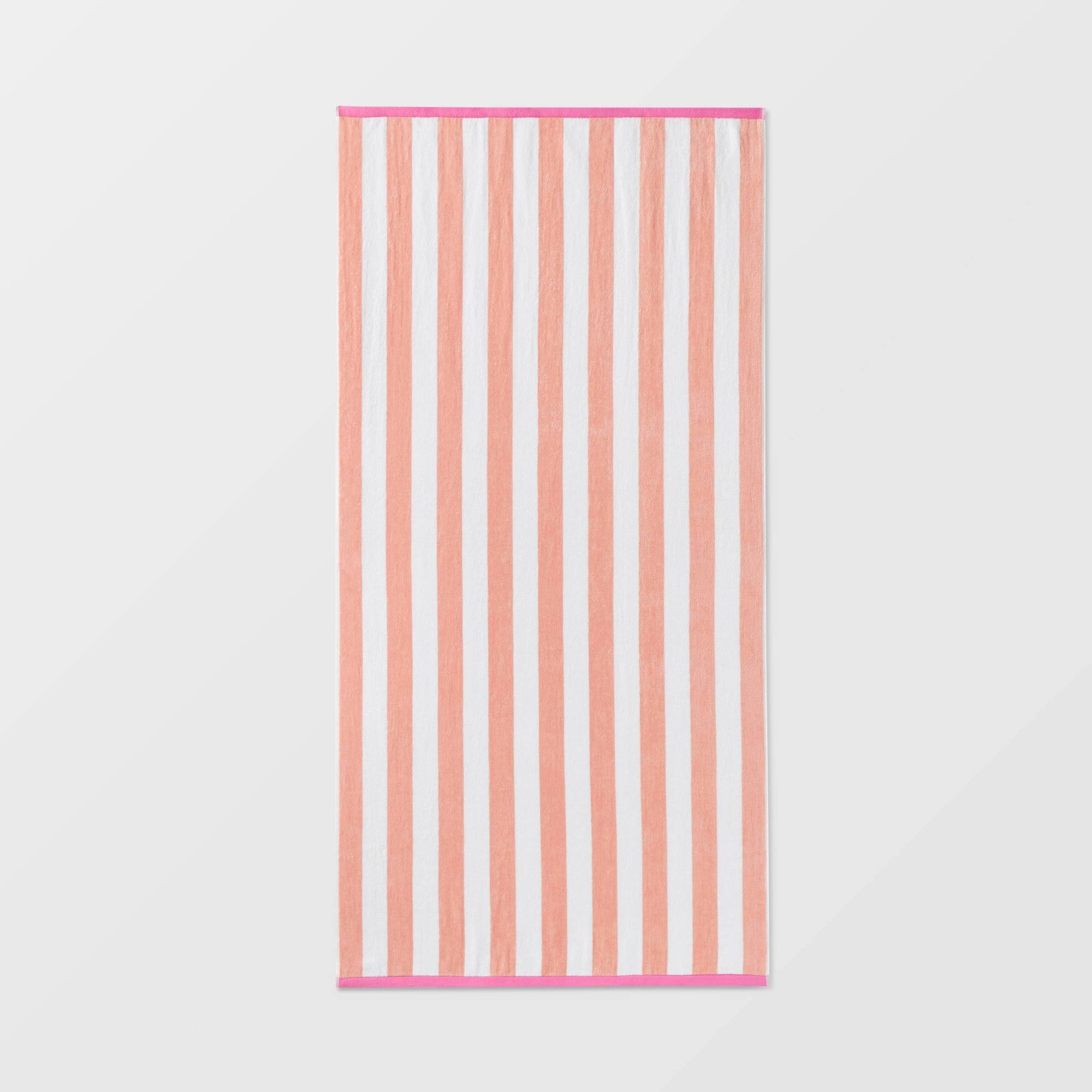 d2e5d1a5d84594528604644f6988f9aeea8702696ce22149036deff096532492.jpg XL Reversible Towel Pink/Yellow - Sun Squad - Image 1