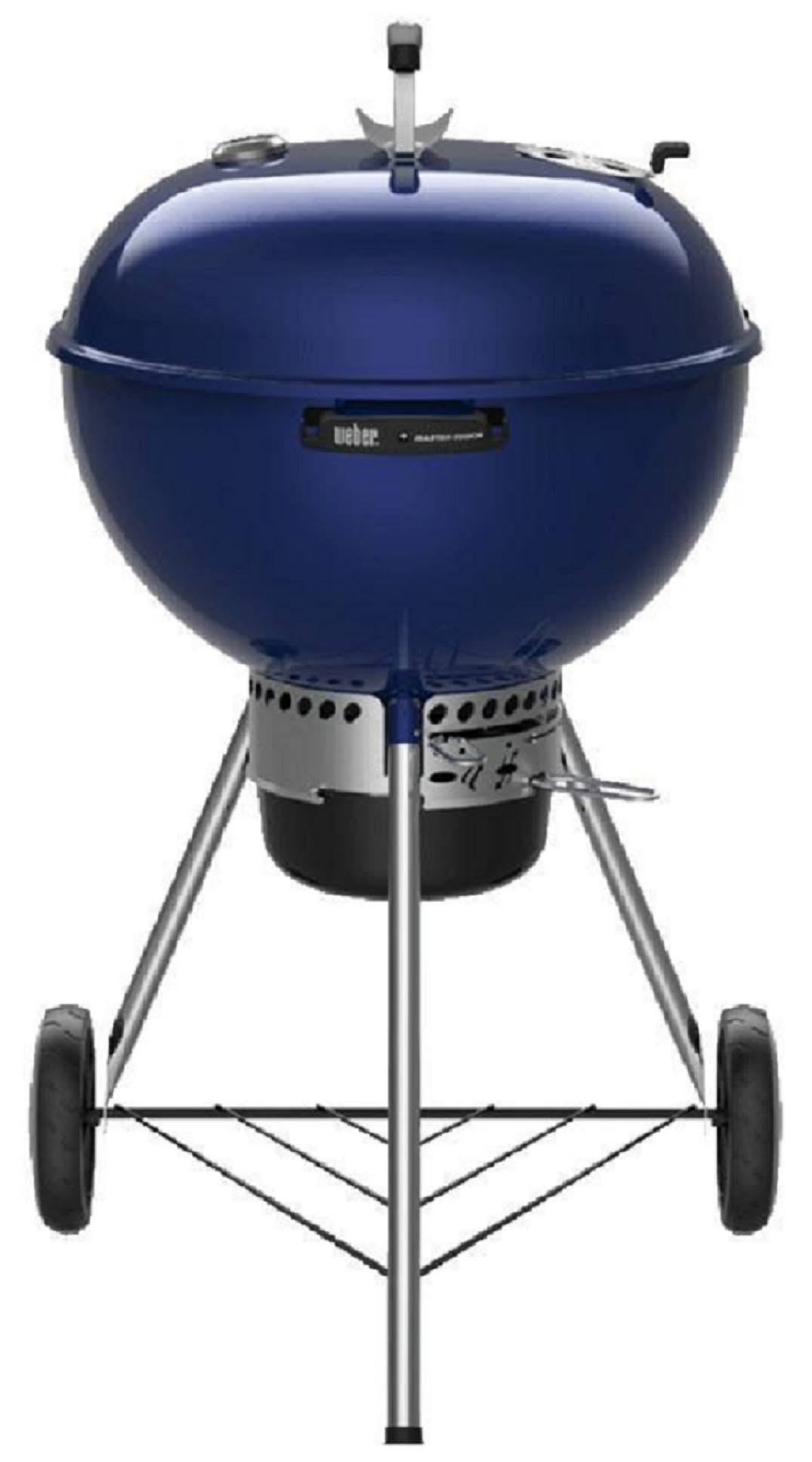d319ee628fdae57b0d167be0a792c7fd5cf11f8d0c81607d100bf044cce8ed6f.jpg Weber 22 in. Master-Touch Charcoal Grill Deep Ocean Blue - Image 1