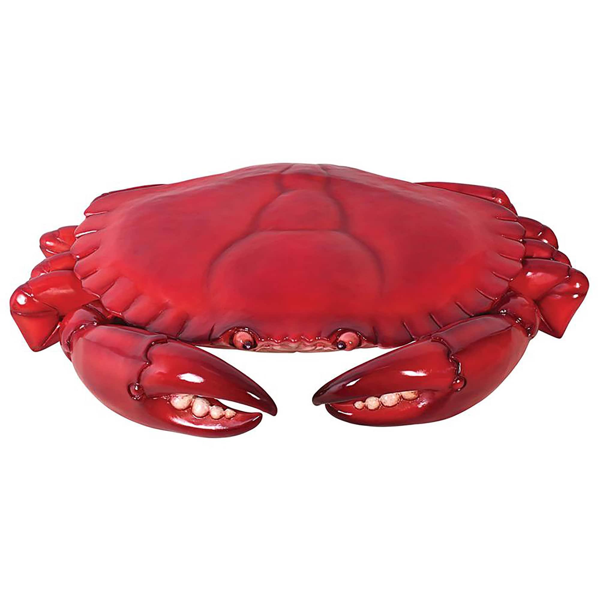d3436c7e8f439cb03d530a72d42f0b54a140d86e34fa5d956b230bb3e42ecc93.jpg Design Toscano Colossal Crustacean Grand Scale King Crab Statue - Image 1
