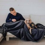 Big Blanket Co. The 10 Foot Blanket Original Stretch Blanket // Smoke