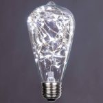ST64 120V Cool White Ledimagine TM Fairy Light Bulb
