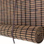 Seta Direct, Bamboo Slat Roll Up Window Blind 42-Inch Wide by 72-Inch Long, Espresso Brown