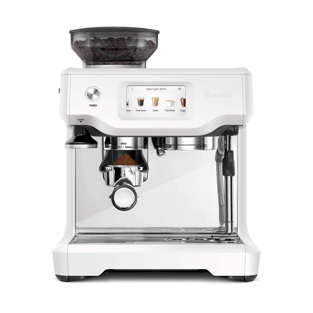 d45a9df0ae458a7380f8f2261673bf172a3eed8f29b9fdf5e9f0fcba498e086e.jpg Breville Barista Touch Espresso Machine, Sea Salt | Williams Sonoma - Image 1