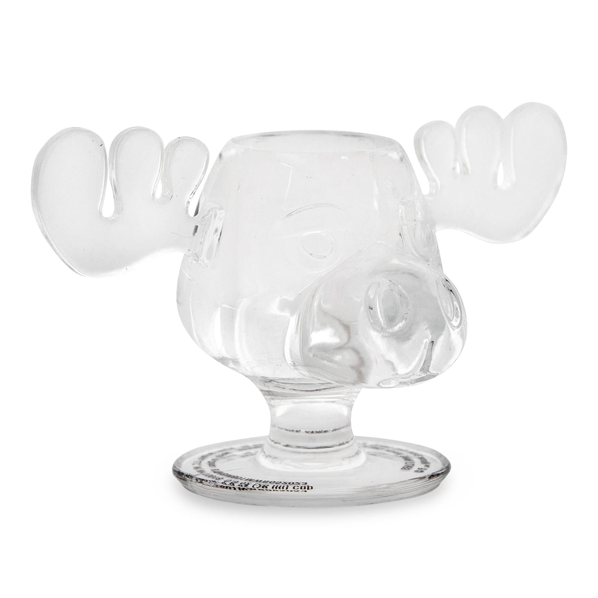 d48a8db40908a67aa89cd1300ce2c55659594011af8602f62326ca7b9cb98e7f.jpg National Lampoon's Christmas Vacation Marty Moose Acrylic Shot Glass - Image 1