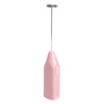 Paris Hilton Electric Frother, Handheld Drink Mixer, Battery Powered, 2AA Batteries Included, Pink