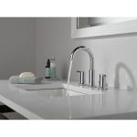 Delta Nicoli Two Handle Widespread Bathroom Faucet 35749LF Champagne Bronze