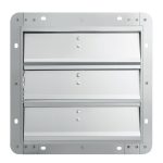 VEVOR 10'' Shutter Exhaust Fan, High-Speed 820 CFM, Aluminum Wall Mount Attic Fan with AC-motor, Ventilation and Cooling for Gr
