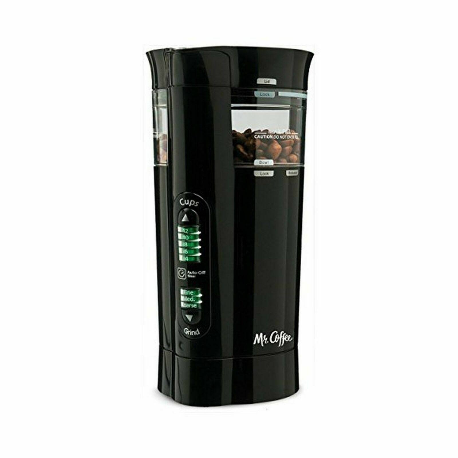 d53051fcec772b0ffe62033b163093cf01e6e08d1ba5f6e6956129c3ebe1aa2e.jpg Mr. Coffee 12cup Electric Coffee Grinder with Multi Settings,IDS77 - Image 1