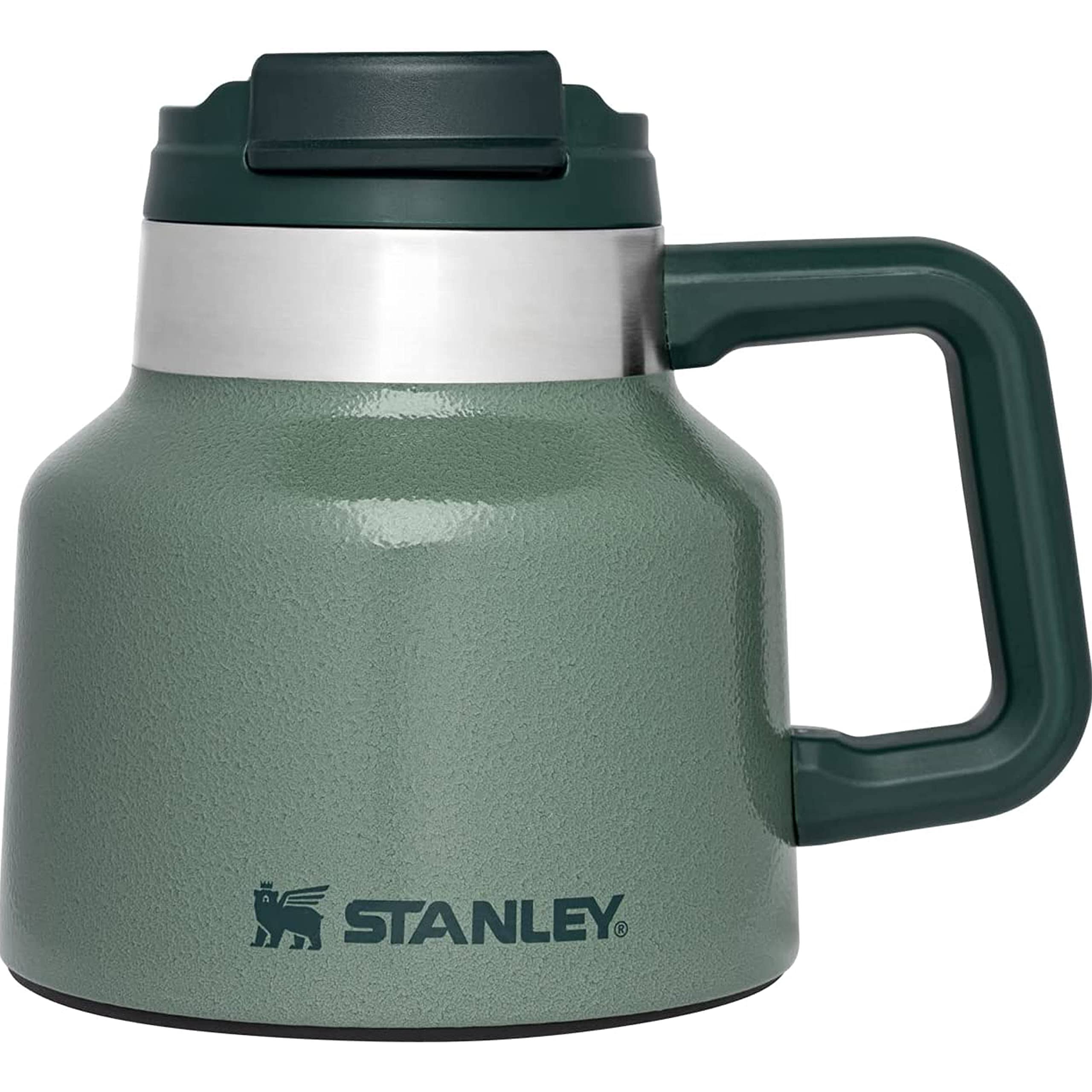 d57c541d22c505450ed65bad4b76a08046e87b8ad5d951815a8f8932c73c601a.jpg Adventure Tough-To-Tip Admiral's 20 oz. Mug Hammertone Green - Image 1