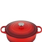 Le Creuset 6.75 qt Round Wide Dutch Oven - Cerise