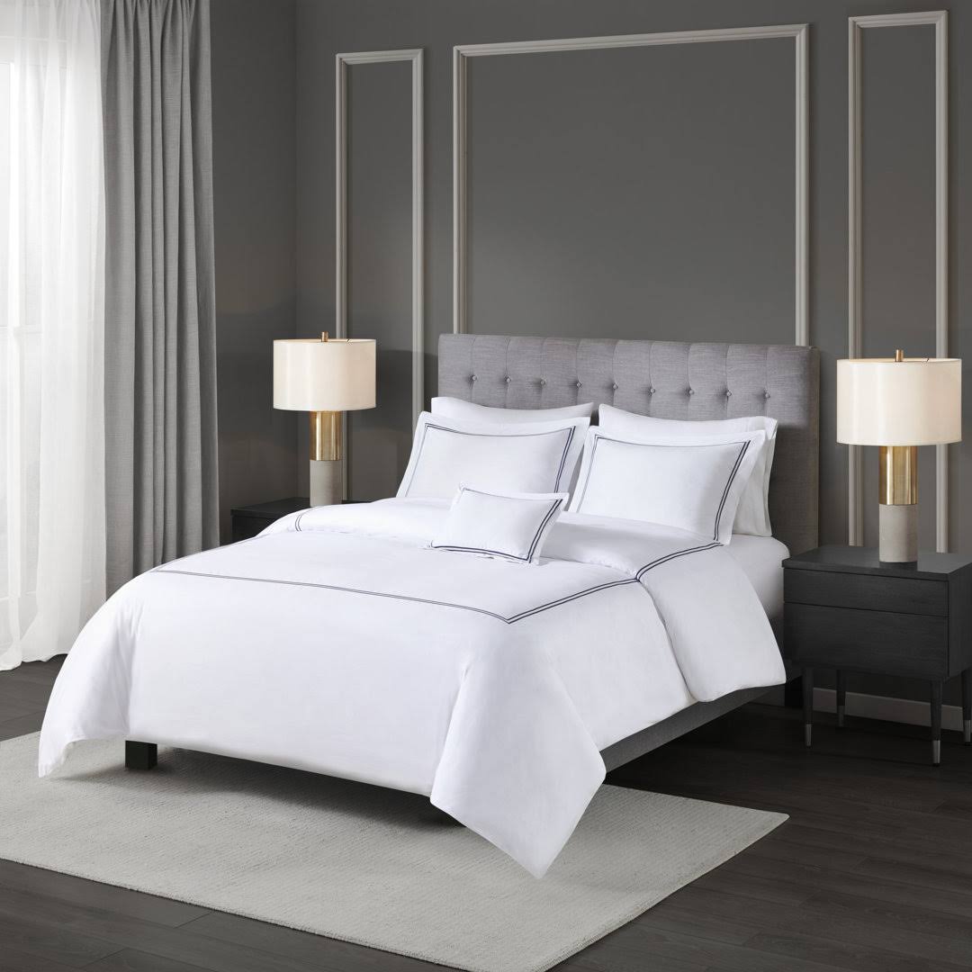 d5abb05443a807dbfa887c0dba7e00c38ee26cccc52a941bb36fa3f05132b8b3.jpg Madison Park Signature 100% Cotton Sateen Embroidered Comforter Set - Image 1