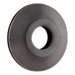 Signature Hardware 907303-0.5 Smooth Radiator Flange - Fits 1/2" IPS Pipe Antique Brass Rough Plumbing Pipe and Fittings Flanges