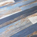 Deco Products Hydrostop Old Blue Sea Floor and Wall 7.2 in. W x 48 in. L Waterproof Click Lock Luxury Vinyl Plank (24.00 sq.ft./case)(Old Blue Sea/Old Blue Sea)