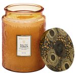 Voluspa - Baltic Amber Large Glass Jar Candle