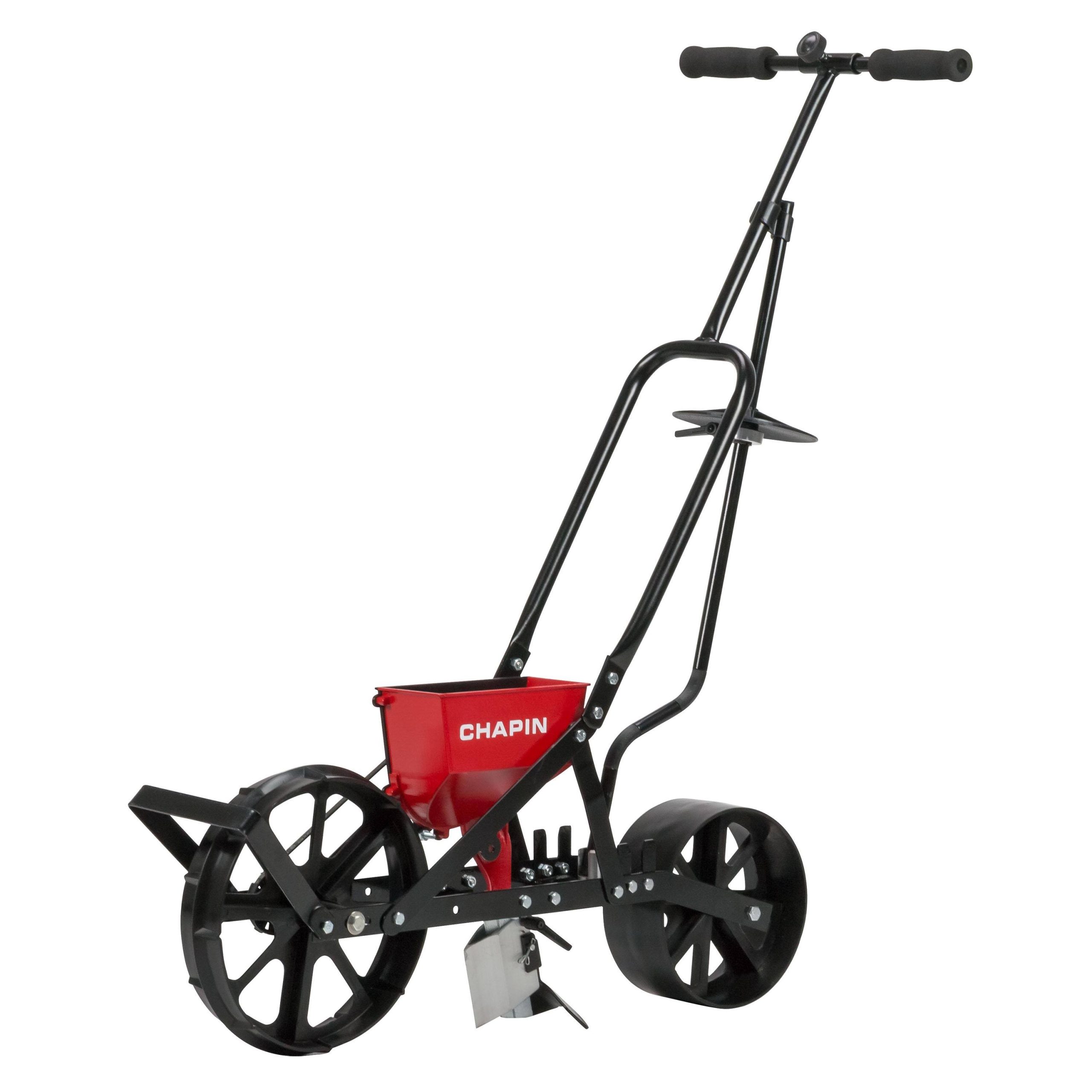 d61b50eb313649489d8fec269b4db5544a08dc9ca5994ef0e0b921626d2f1e42.jpg Chapin 8701B - Garden Seeder with 6 Seed Plates - Image 1