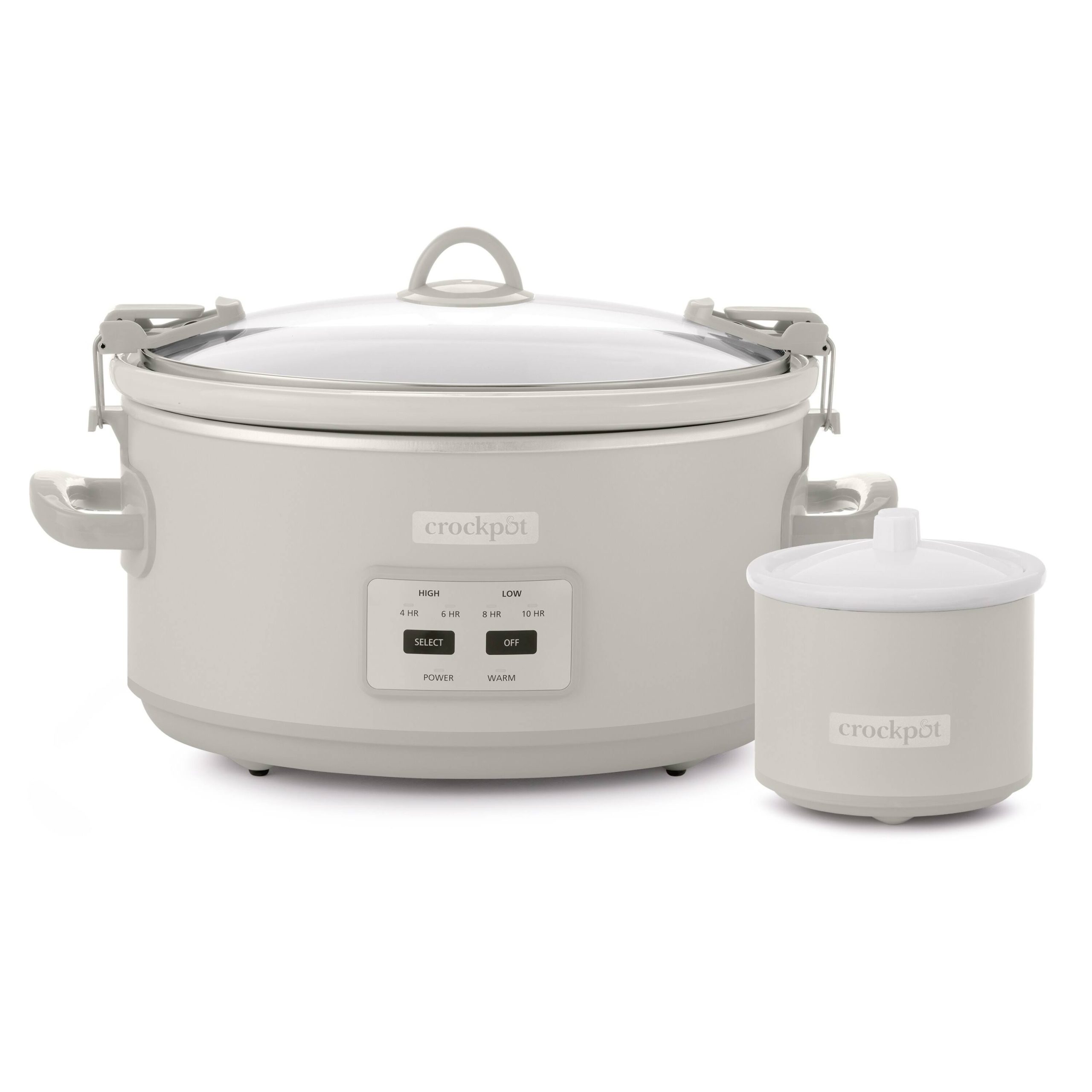 d62eb265531b49e893d16df142bb85b4dae1cc2a6c6bf173acd275ce7fa72be6.jpg Crockpot 7-Quart Cook & Carry Slow Cooker, Mushroom - Image 1