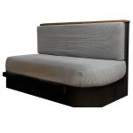 Hudson Comfort RV Dinette Cushion Covers - Microfiber Stretchable Fabric Designed to Fit Wide Variety of SEATS - Camper Cushion Slipcovers - Includes