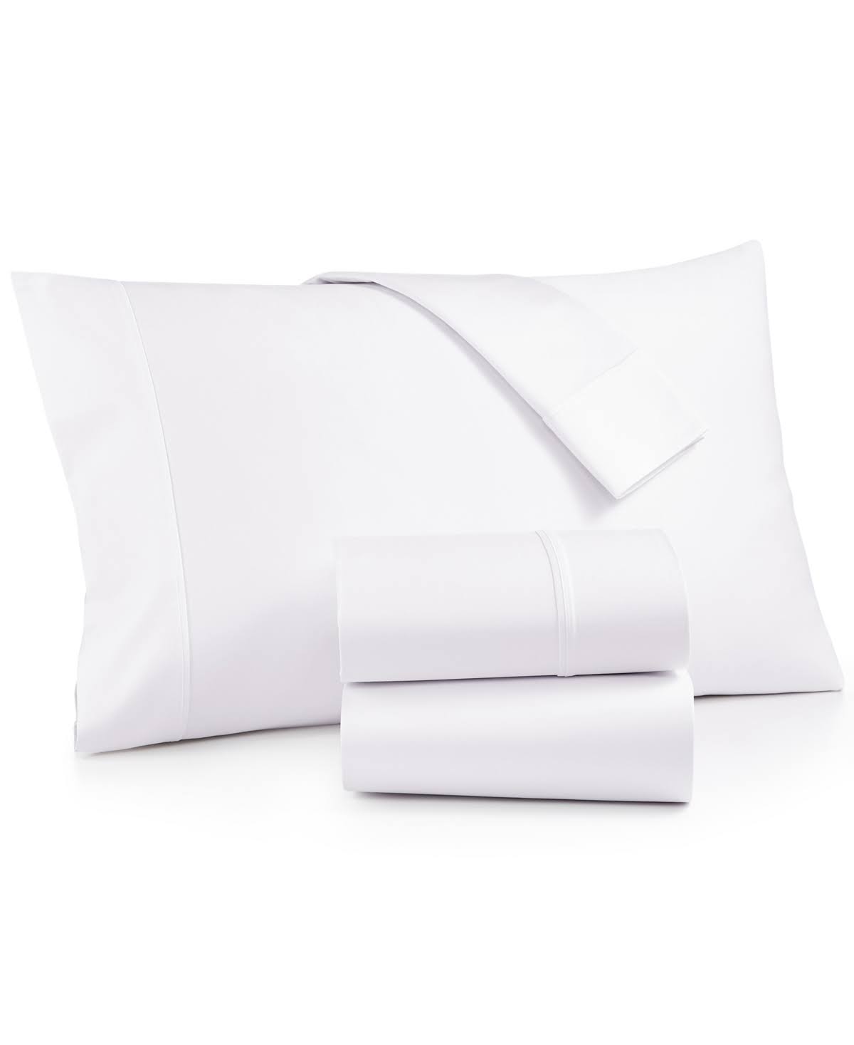 AQ Textiles Bergen 4-pc. King Sheet Set, 1000 Thread Count 100% Certified Egyptian Cotton - White