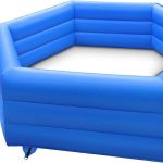 VEVOR Portable Gaga Ball Pit 15ft Inflatable with Electric Air Pump.gaga Ball Pit Kit Inflatable Court for Outdoor Indoor Children Family Activity