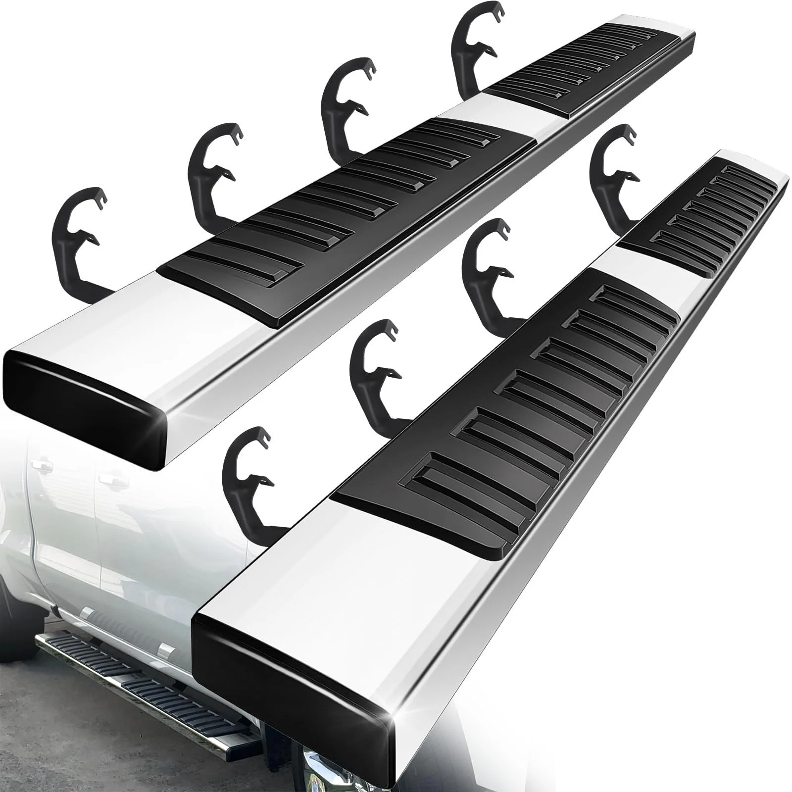 d67210e204f2f210a050b47c5c052d2c759a73e031bc2c2c572decc7c72efc5a.webp YITAMOTOR 6 Inches Running Boards - Image 1