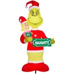 Grinch Dr Seuss's 8-ft Lighted Dr. Seuss The Grinch Merry Christmas Inflatable | 881345