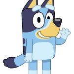 Gallery Pops Bluey - Bluey Waving Wall Art