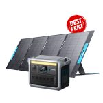 Anker SOLIX C1000 Portable Power Station (1056Wh | 1800W) with 400W Solar Panel