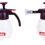 Solo 418 One-Hand Pressure Sprayer, 1-Liter, Ergonomic Grip for Gardening, Fertilizing, Cleaning & General Use Spraying (Pack of 2)
