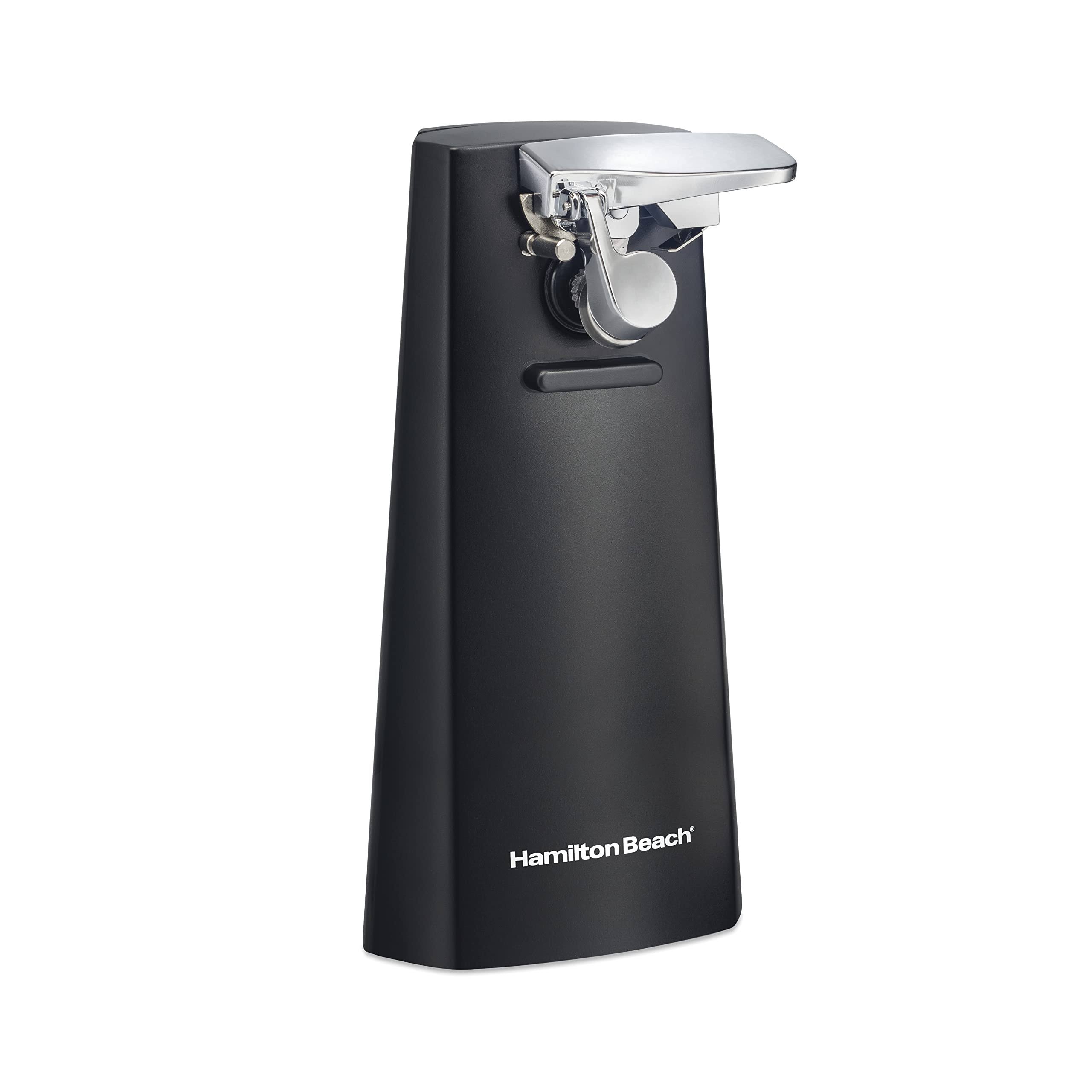 Hamilton Beach Black Electric Can Opener