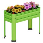 PROXRACER Raised Garden Bed with Detachable Legs Elevated Metal Planter Box for Growing Fresh Herbs Vegetables Flowers Succulents&Other Plants for