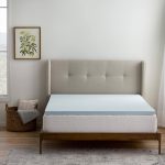 Brookside Gel Infused Memory Foam Mattress Topper - Blue Twin