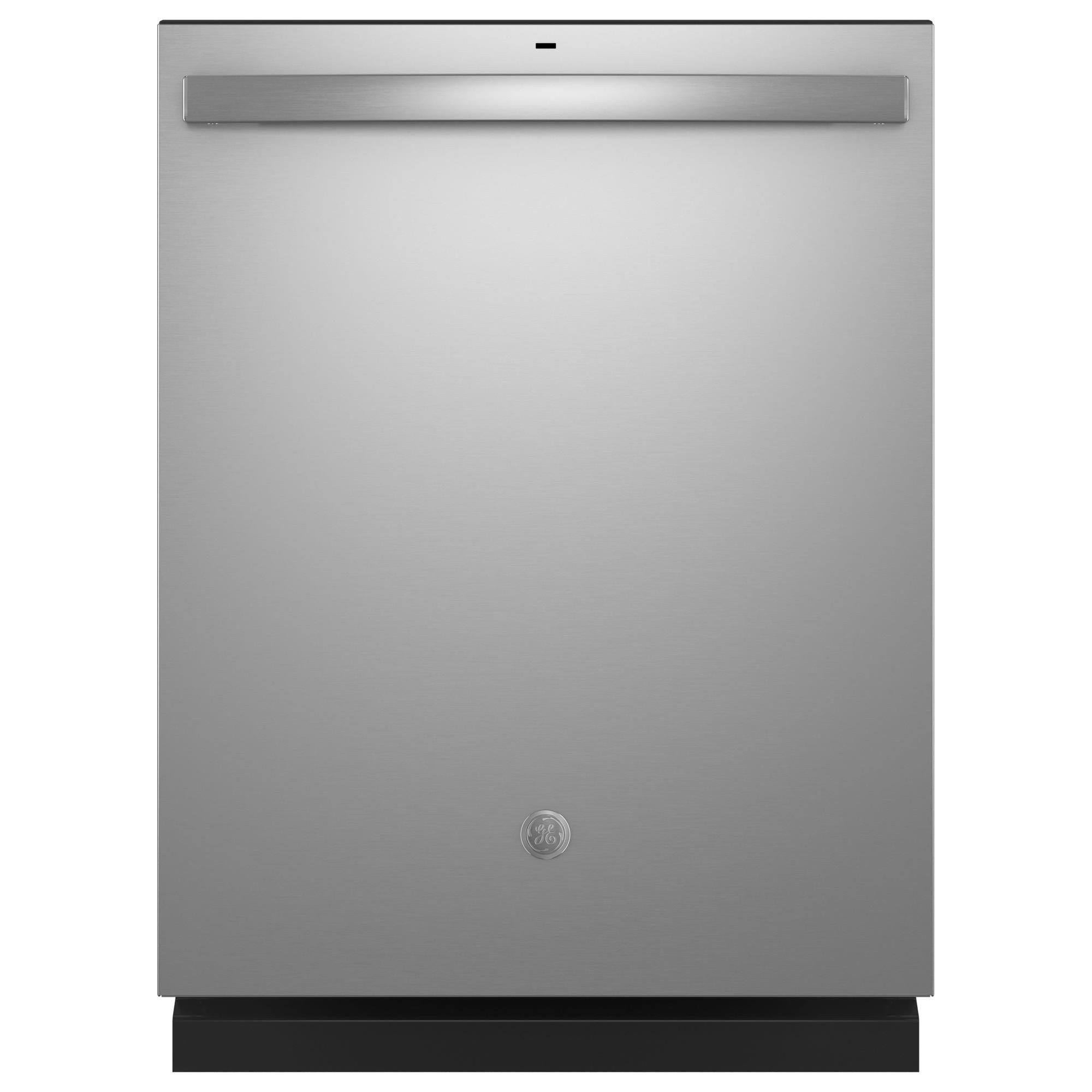 d7619338773a6d7b02836debe3ac6403a80f68cf8e7981d2f5bf2811d9f5cd4f.jpg GE Top Control with Plastic Interior Dishwasher with Sanitize Cycle & Dry Boost Stainless Steel - Image 1