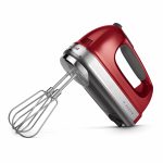 KitchenAid KHM926 9-Speed Hand Mixer - Candy Apple Red