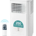 AECOJOY Portable Air Conditioners, 10,000 BTU ASHRAE Quiet Standing AC Unit