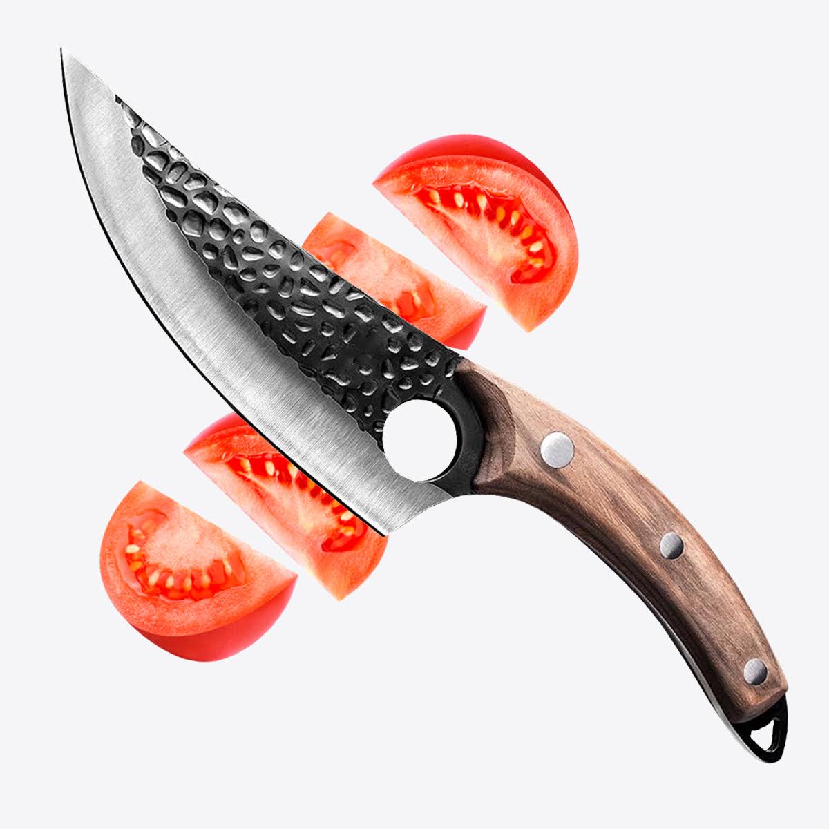 d780cbd348e59ff1617bb39fe7999fad4164bc2e4535148380c331ce5a2b430f.jpg Huusk Premium Control Knife. Perfect For Your Kitchen, BBQ And Camping, 11'' - Image 1