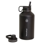 Thermoflask Double Stainless Steel Insulated Water Bottle 64 oz Black