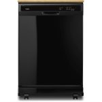 Whirlpool Portable Dishwasher - Black
