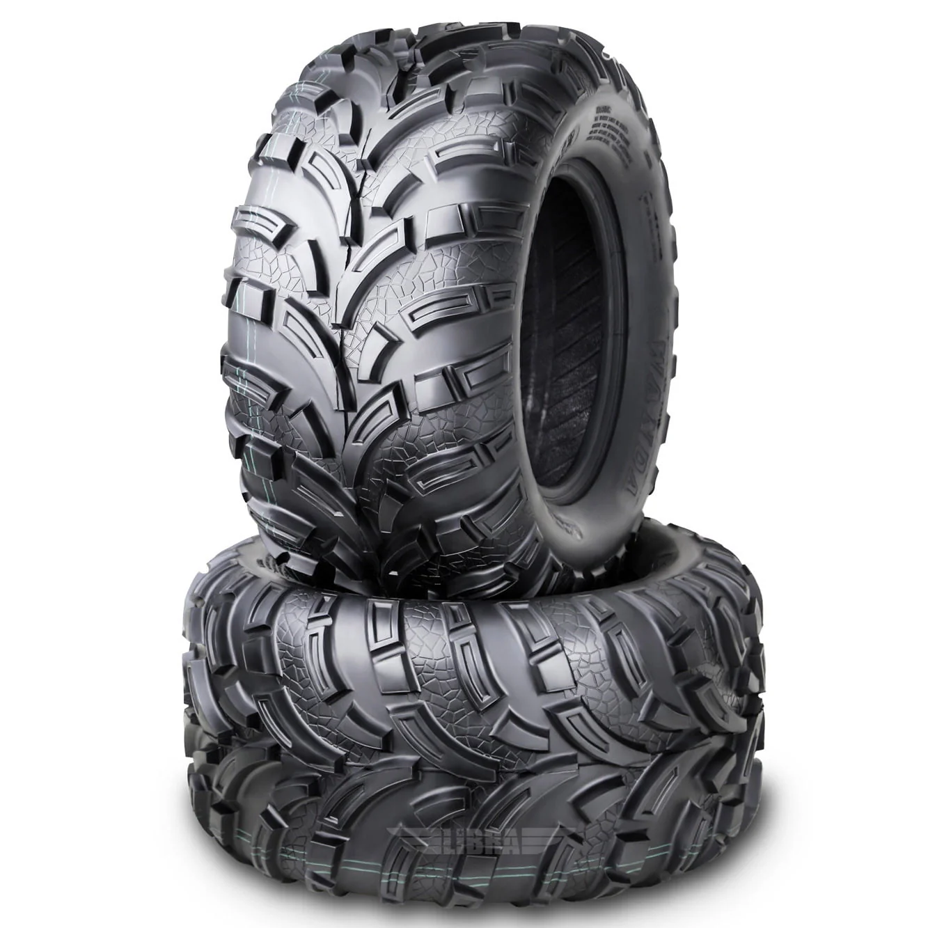 d7f63b71986a1b74ab3d441ea02e014606b6e46de72c7c5cc4086aa6b9c8d1af.webp Wanda ATV Tires 25x11 - 12 /6PR P373A - 10253, Set 2 - Image 1