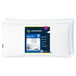 Serta 1644114 SertaPedic Super Firm Bed Pillow, King, 2 Pack, White