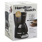 Hamilton Beach Coffeemaker, Programmable, 12 Cup Capacity