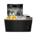24 Qt. (23 Liter) Outdoor Portable 12-Volt Car Refrigerator in Black