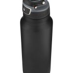 Coleman Autoseal FreeFlow Stainless Steel Insulated Water Bottle, Black, 40 oz