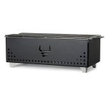 Yak Grills Hibachi Charcoal Grill - Easy to Use Charcoal Grill - Outdoor Tabletop Safe - Great for Travel, Camping, Patio, Balcony - Made from