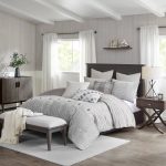 Madison Park Signature Essence Cotton Clip Jacquard Comforter Set - King