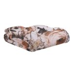 Vcny Home Lucinda Neutral Plush Throw Blanket